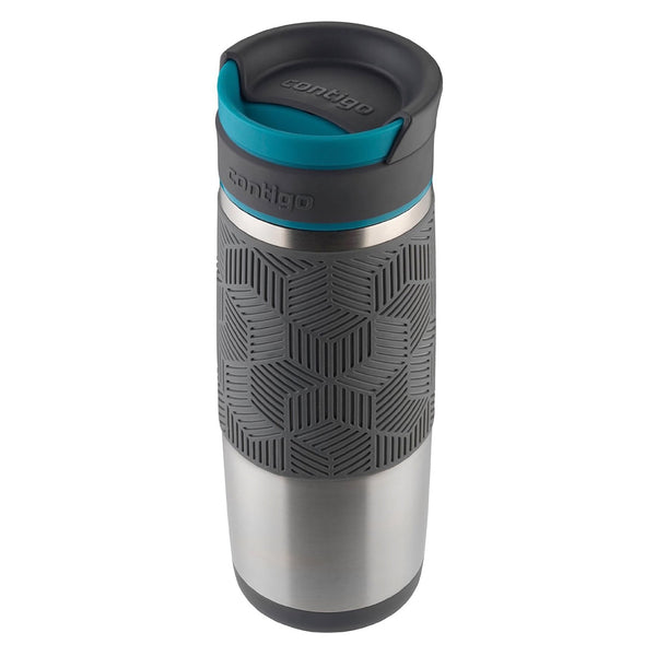 Keurig 14oz Contigo AUTOSEAL West Loop Vacuum Insulated Stainless Steel  Coffee Travel Mug with Easy-Clean Lid, Works with K-Cup Pod Coffee Makers,  Silver 