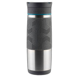 Autoseal Transit Travel Mug 16 Oz., Stainless Steel with Blue