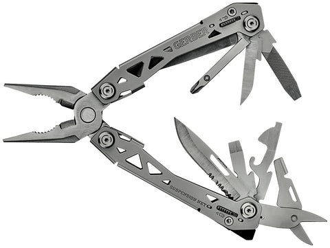 Suspension NXT 15-Tool Multi-Tool Pliers with Clip